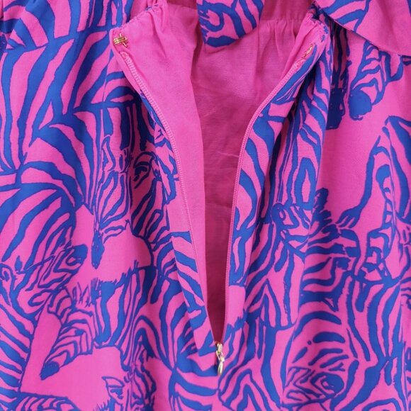 NWT LILLY PULITZER Bernadetta Maxi Dress Passion Fruit Pink Wild Nights - Picture 5 of 12